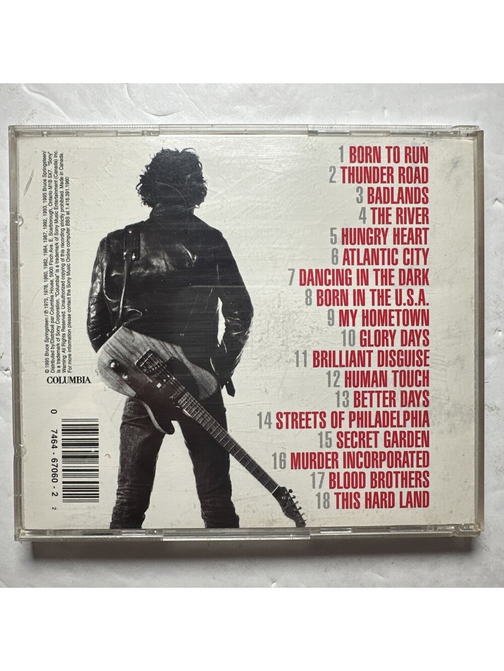 Bruce Springsteen-Greatest Hits - Picture 2 of 3